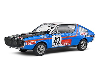 Renault 17 Rally Abidjan 1976 1:18 Solido