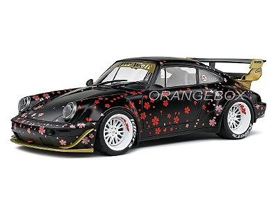 Porsche 911 RWB AOKI 2021 1:18 Solido Preto