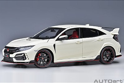 Honda Civic Type R (FK8) 2021 1:18 Autoart Branco