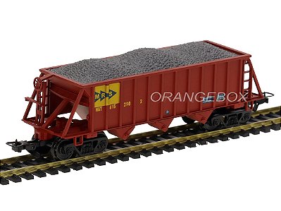 Vagão Hopper Hat MRS 1:87 HO Frateschi - 2092