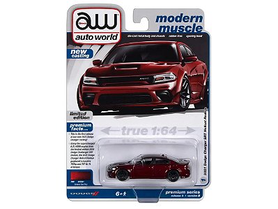 Dodge Charger SRT Hellcat Redeye 2021 Release 3B 2023 1:64 Autoworld Premium