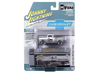 Chevy Pickup 1965 Crower Cams Release 2A 2023 1:64 Johnny Lightning Collector Tin