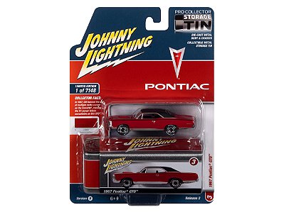 Pontiac GTO 1967 Release 2B 2022 1:64 Johnny Lightning Collector Tin