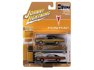 Pontiac GTO 1967 Release 2A 2022 1:64 Johnny Lightning Collector Tin
