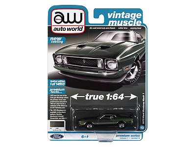 Ford Mustang Mach 1 1973 Release 1B 2022 1:64 Autoworld Premium