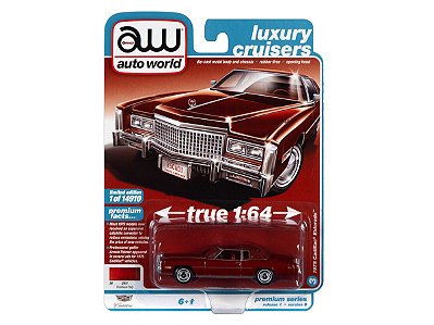 Cadillac Eldorado 1975 Release 1B 2022 1:64 Autoworld Premium