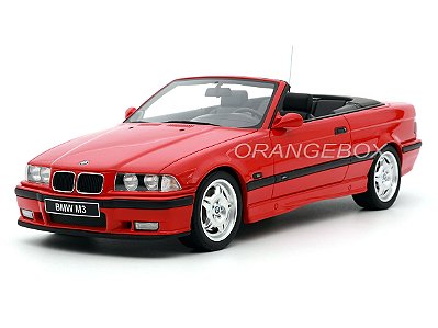 *** PRÉ-VENDA *** BMW E36 M3 Convertible 1995 1:18 OttOmobile Vermelho