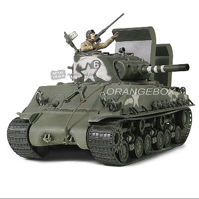 Tanque U.S. Sherman M4 (105) HVSS US Army Okinawa 1945 1:32 Forces of Valor