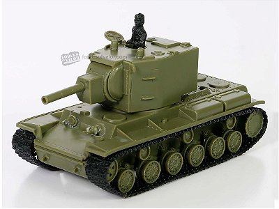 Model Kit Tanque Russian Heavy Tank KV-2 (Ucrânia 1941) 1:72 Forces of Valor