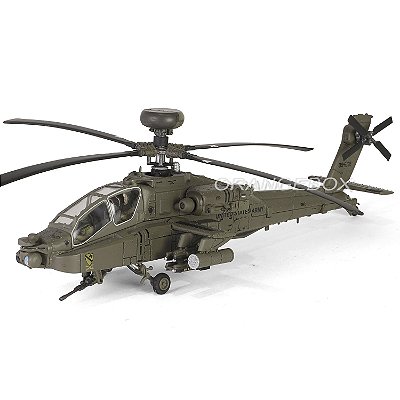 Helicóptero Boeing AH-64D U.S. Army 1:72 Forces of Valor