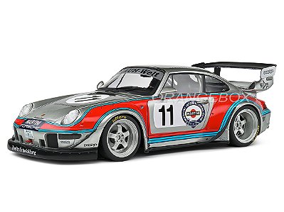 Porsche 911 RWB Bodykit Martini 2020 1:18 Solido