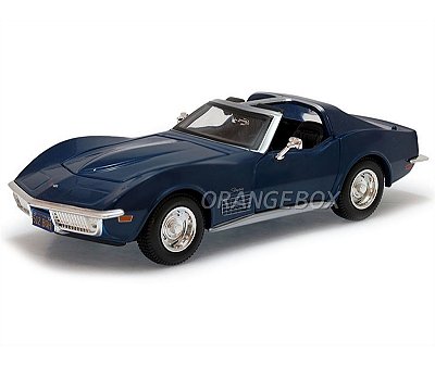 Corvette 1970 1:24 Maisto Azul