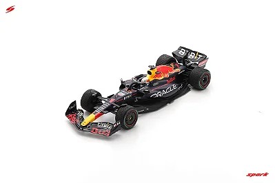 Fórmula 1 Oracle Red Bull RB18 Winner Japão 2022 Max Verstappen 1:18 Spark