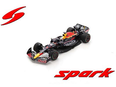 Fórmula 1 Oracle Red Bull RB18 Winner Japão 2022 Max Verstappen 1:18 Spark