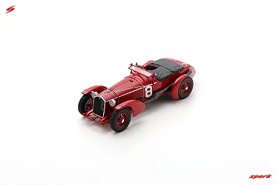 Alfa Romeo 8C No.8 Winner 24 Horas Le Mans 1932 1:18 Spark