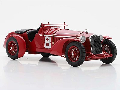 Alfa Romeo 8C No.8 Winner 24 Horas Le Mans 1932 1:18 Spark
