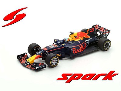 Fórmula 1 Red Bull Racing RB13 TAG Heuer Spanish 2017 Daniel Ricciardo 1:18 Spark