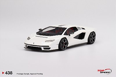 Lamborghini Countach LPI 800-4 1:18 TopSpeed Branco