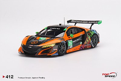 Acura NSX GT3 EVO Compass Racing  IMSA 2021 1:18 TopSpeed