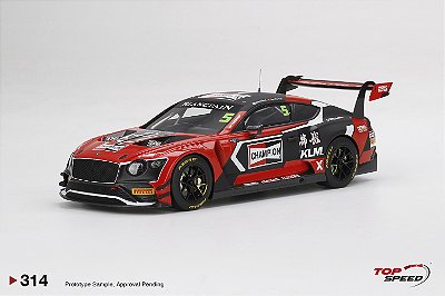 Bentley Continental GT3 CHAMPION 2018 Blancpain GT Asia 1:18 TopSpeed