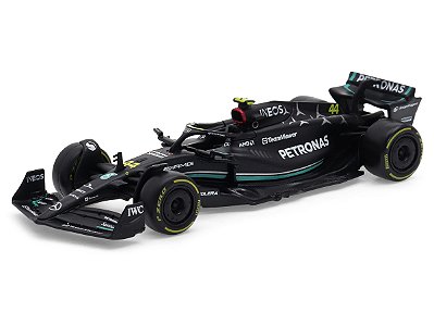 Fórmula 1 Mercedes AMG W14 Lewis Hamilton 2023 1:43 Bburago