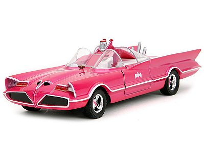 Batmóvel 1966 Classic TV Jada Toys 1:24 Pink Slips