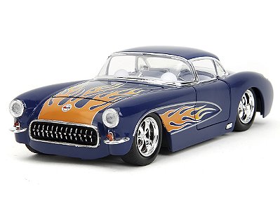 Amazon | 1:24 UNIVERSAL MONSTERS 1957 CHEVY CORVETTE w/WOLF