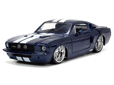 Shelby GT500 1967 BTM 1:24 Jada Toys Azul