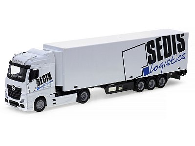 Mercedes Benz Actros + Empilhadeira 1:43 Bburago