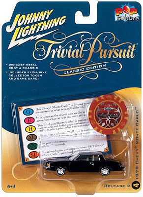 Chevrolet Monte Carlo 1979 Trivial Pursuit 1:64 Johnny Lightning Pop Culture