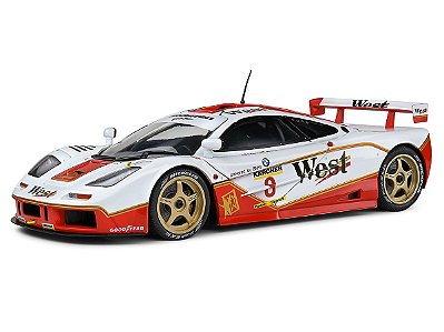 *** PRÉ-VENDA *** McLaren F1 GTR 1995 Short Tail BPR Global GT Series 1:18 Solido