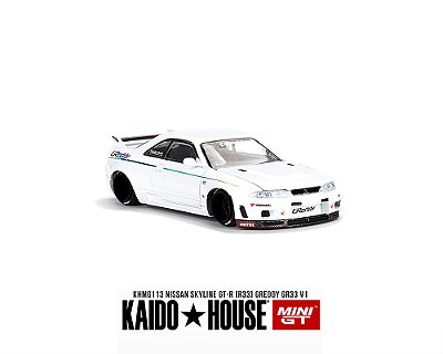 Nissan Skyline GT-R (R33) Greddy GR33 V1 Kaido House 1:64 Mini GT