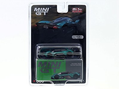 Aston Martin Valkyrie 1:64 Mini GT Verde