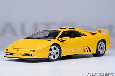 *** PRÉ-VENDA *** Lamborghini Diablo SE JOTA 1:18 Autoart Amarelo