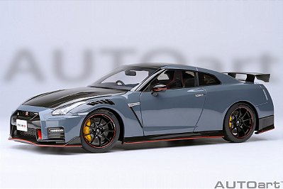 *** PRÉ-VENDA *** Nissan GT-R (R35) NIsmo 2022 Special Edition 1:18 Autoart Cinza