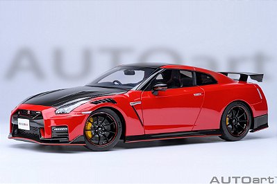 *** PRÉ-VENDA *** Nissan GT-R (R35) NIsmo 2022 Special Edition 1:18 Autoart Vermelho