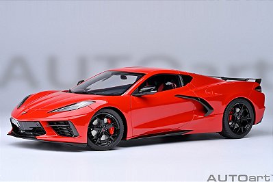 *** PRÉ-VENDA *** Chevrolet Corvette C8 Stingray Z51 1:18 Autoart Vermelho