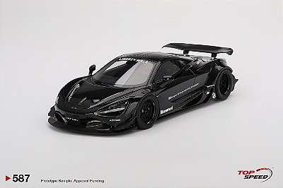 McLaren 720S LB Works TAS 2024 1:18 TopSpeed Preto