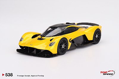 Aston Martin Valkyrie 1:18 TopSpeed Amarelo