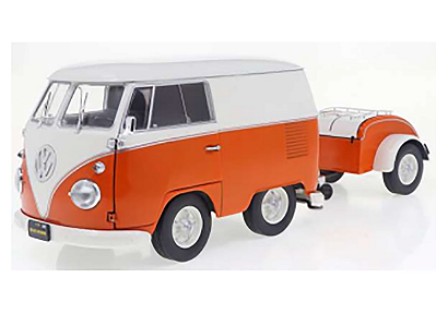 Volkswagen Kombi T1 Kool 1950 1:18 Solido Laranja