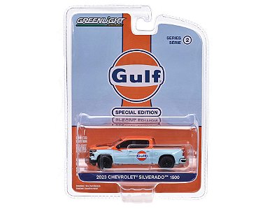 Chevrolet Silverado 1500 Z71 LT 2023 Gulf 1:64 Greenlight