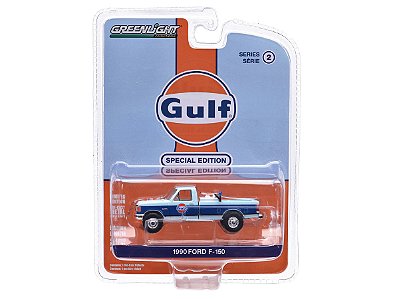 Ford F-150 Fuel Transfer 1990 Gulf 1:64 Greenlight