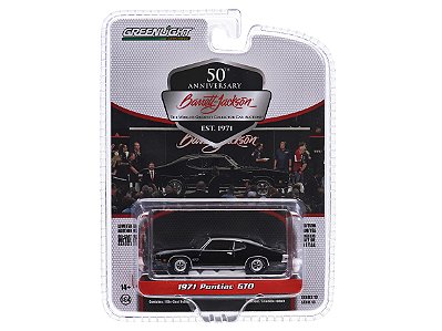 Pontiac GTO 1971 1:64 Greenlight Preto