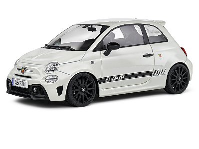 Fiat F595 Abarth Ghiaccio 2022 1:18 Solido Branco