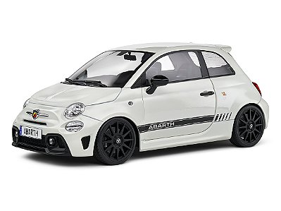 Fiat F595 Abarth Ghiaccio 2022 1:18 Solido Branco
