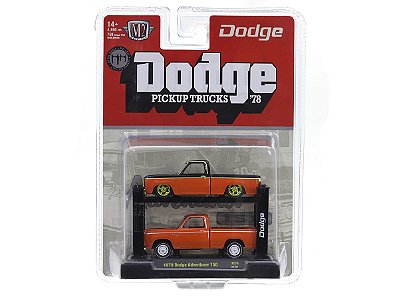 Set 2 Dodge Adventurer 150 1978 R26 1:64 M2 Machines Auto-Lift CHASE