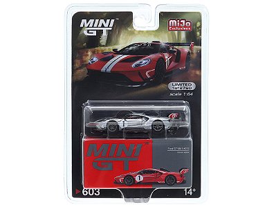 Ford GT MK II 1:64 Mini GT Vermelho CHASE