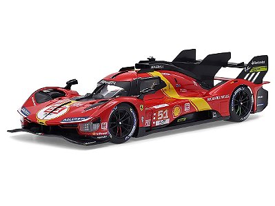 Ferrari 499P Winner 24 Horas Le Mans 2023 1:18 Bburago