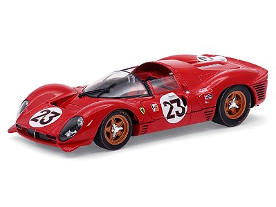 Ferrari 330 P4 Lorenzo Bandini Campeão 24 Horas Daytona 1967 1:24 Bburago