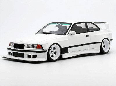 BMW E36 2016 Khyzyl Saleem 1:18 OttOmobile Branco